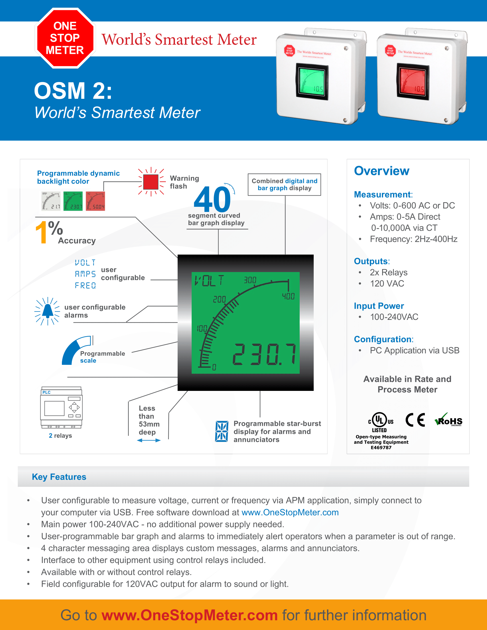 OneStopMeter Page 1